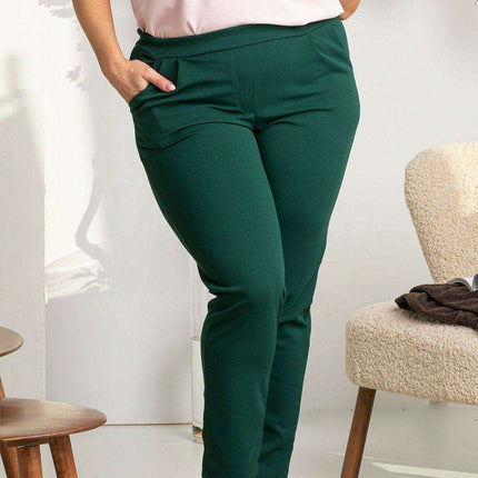 Elegant Plus Size Stretch Pants for Women - A Stylish and Versatile Essential