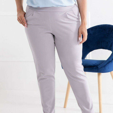 Elegant Plus Size Stretch Pants for Women - A Stylish and Versatile Essential