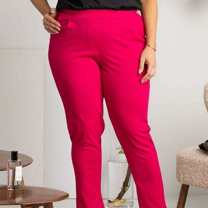 Elegant Plus Size Stretch Pants for Women - A Stylish and Versatile Essential