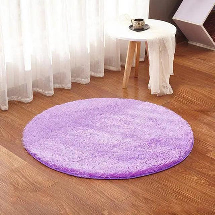 Elegant Plush Round Shaggy Rug Collection for Home Makeovers