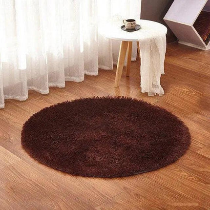 Elegant Plush Round Shaggy Rug Collection for Home Makeovers