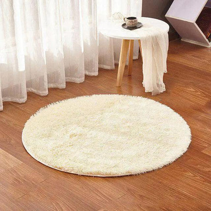 Elegant Plush Round Shaggy Rug Collection for Home Makeovers