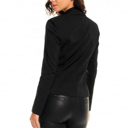 Elegant Pointed Collar Blazer - Très Elite