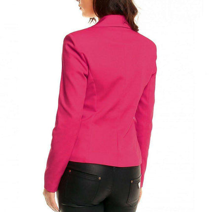 Elegant Pointed Collar Blazer - Très Elite