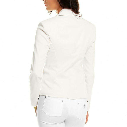 Elegant Pointed Collar Blazer - Très Elite