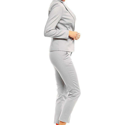 Elegant Pointed Collar Blazer - Très Elite