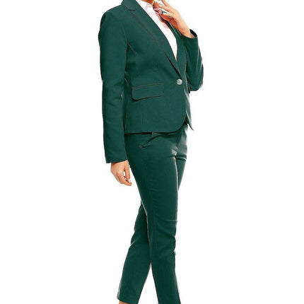 Elegant Pointed Collar Blazer - Très Elite