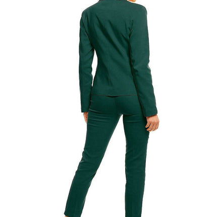Elegant Pointed Collar Blazer - Très Elite