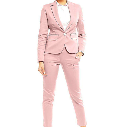 Elegant Pointed Collar Blazer