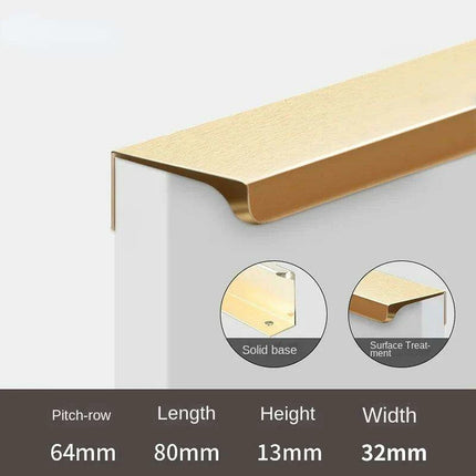 Elegant Premium Aluminum Alloy Handles for Modern Furniture Upgrade..