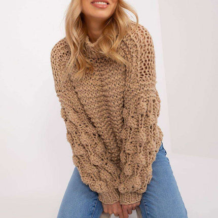 Elegant Puff-Sleeve Sweater