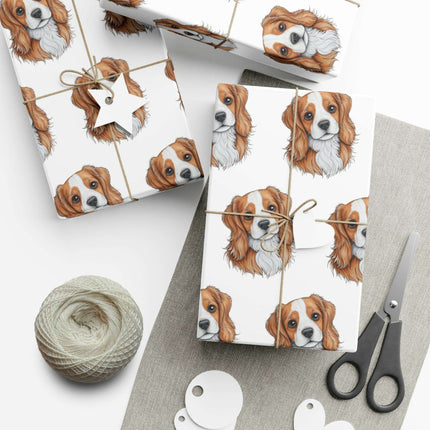 Elegant Puppy-Inspired Gift Wrap Set - Elevate Your Gifting Experience - Très Elite