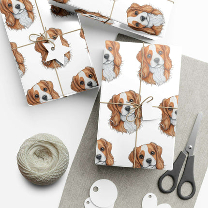 Elegant Puppy-Inspired Gift Wrap Set - Elevate Your Gifting Experience - Très Elite
