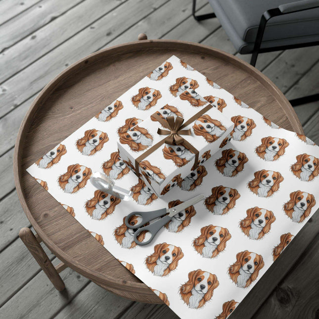 Elegant Puppy-Inspired Gift Wrap Set - Elevate Your Gifting Experience