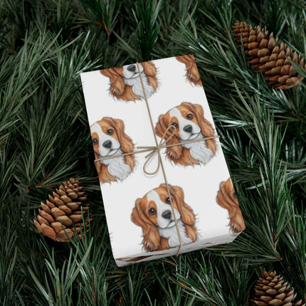 Elegant Puppy-Inspired Gift Wrap Set - Elevate Your Gifting Experience - Très Elite