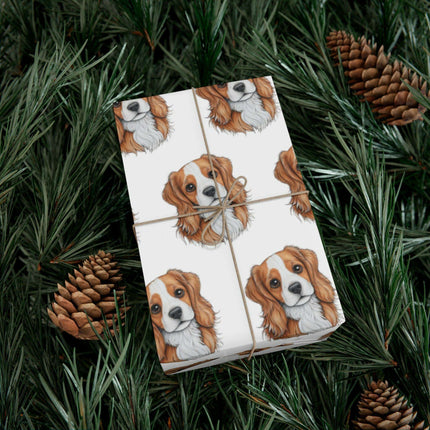 Elegant Puppy-Inspired Gift Wrap Set - Elevate Your Gifting Experience - Très Elite