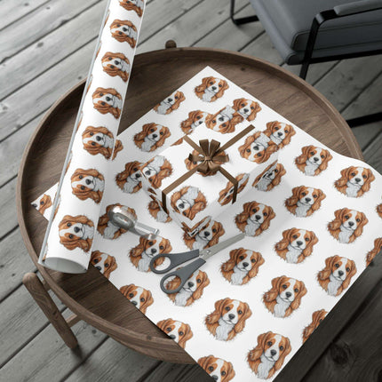 Elegant Puppy-Inspired Gift Wrap Set - Elevate Your Gifting Experience - Très Elite