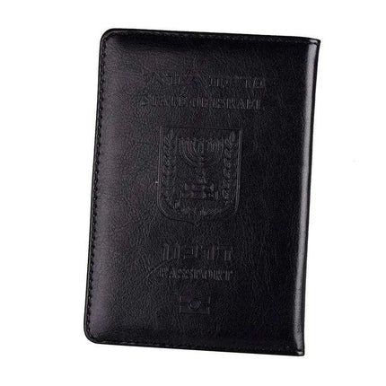 Elegant RFID-Blocking Passport Holder - Stylish Faux Leather Travel Wallet for All Travelers - Très Elite