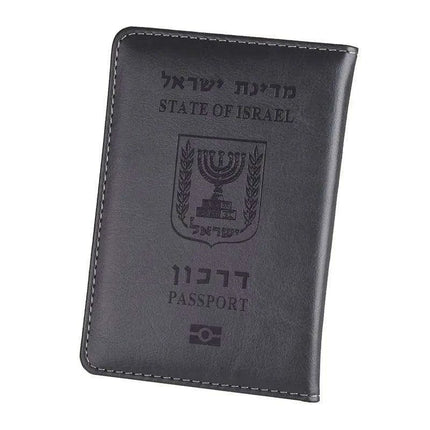 Elegant RFID-Blocking Passport Holder - Stylish Faux Leather Travel Wallet for All Travelers - Très Elite