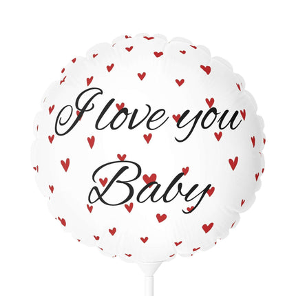 Elegant Red Matte Heart Balloon Ensemble - Premium Round & Heart-Shaped Collection - Très Elite