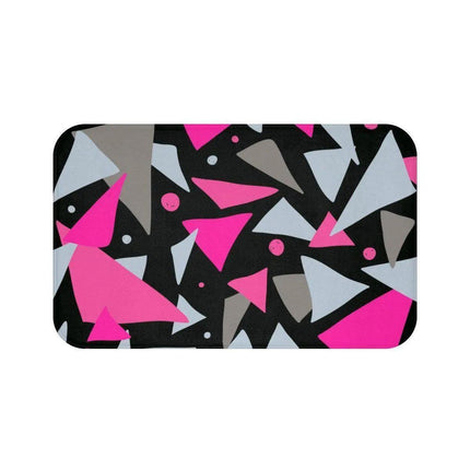 Elegant Retro Geometric Memory Foam Bath Mat- Très Elite- Très Elite