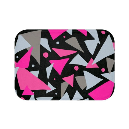 Elegant Retro Geometric Memory Foam Bath Mat- Très Elite- Très Elite