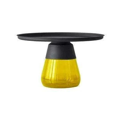 Elegant Retro Italian Glass Coffee Table- Très Elite- Très Elite