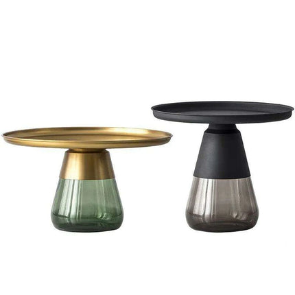 Elegant Retro Italian Glass Coffee Table - Très Elite