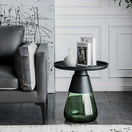 Elegant Retro Italian Glass Coffee Table - Très Elite