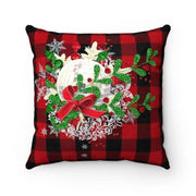 Elegant Reversible Christmas Pillowcase Set - Festive Home Decor Accent - Très Elite