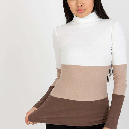 Elegant Ribbed Turtleneck Knit Pullover Inspired by Paris