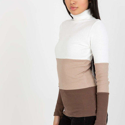 Elegant Ribbed Turtleneck Knit Pullover Inspired by Paris - Très Elite
