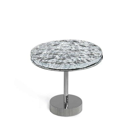 Elegant Round Marble Corner Coffee Table - Chic Nesting Design for Any Space- Très Elite- Très Elite