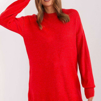 Elegant Round Neck Long Sleeve Sweater for Women - Stylish Comfort and Versatility