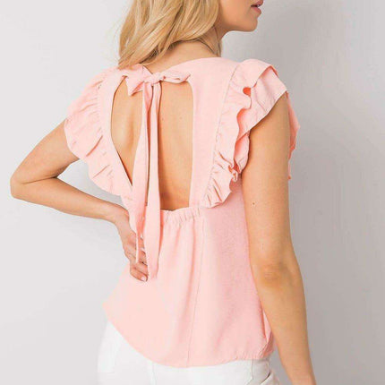 Elegant Ruffle Detail Top - Très Elite