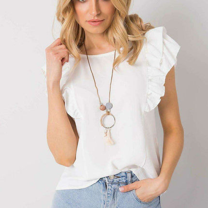 Elegant Ruffle Detail Top