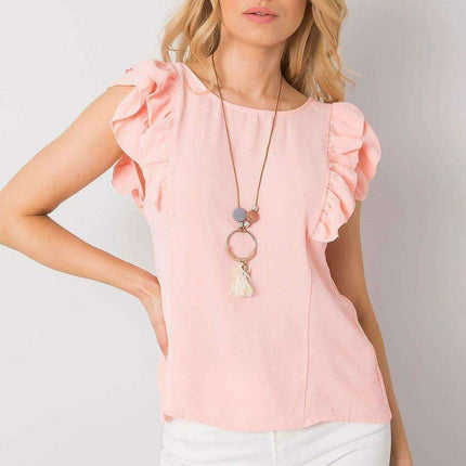 Elegant Ruffle Detail Top