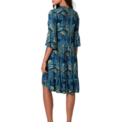 Elegant Ruffled Daytime Dress - Très Elite