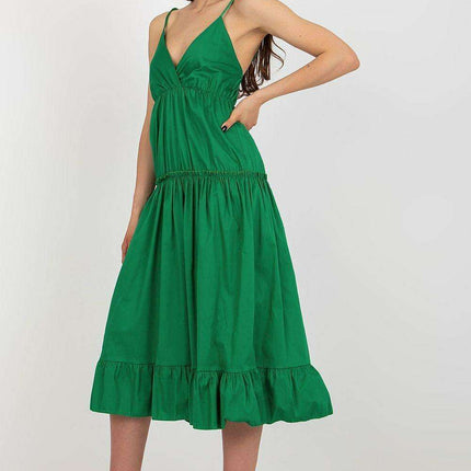 Elegant Ruffled Summer Dress - Très Elite