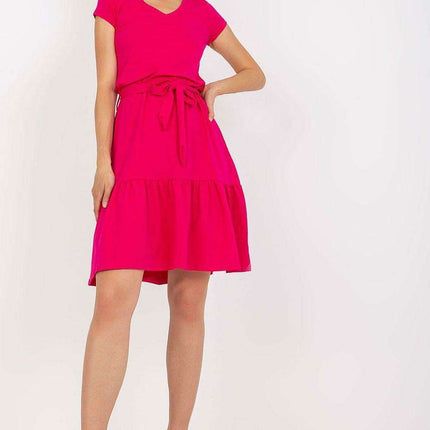 Elegant Ruffled V Neck Summer Dress From Paris Chic - Très Elite