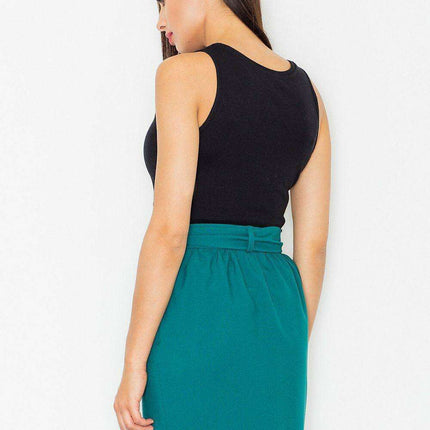 Elegant Sash-Detailed Pencil Skirt with Convenient Side Zip - Très Elite