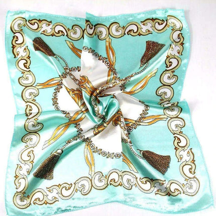 Elegant Satin Head Scarf: Versatile Wrap for Modern Women - Très Elite