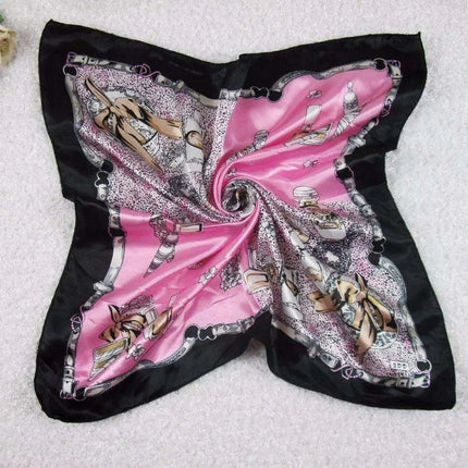Elegant Satin Head Scarf: Versatile Wrap for Modern Women - Très Elite