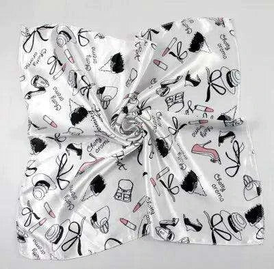 Elegant Satin Head Scarf: Versatile Wrap for Modern Women - Très Elite