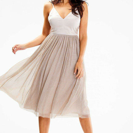 Elegant Satin Strapless Cocktail Dress - Très Elite