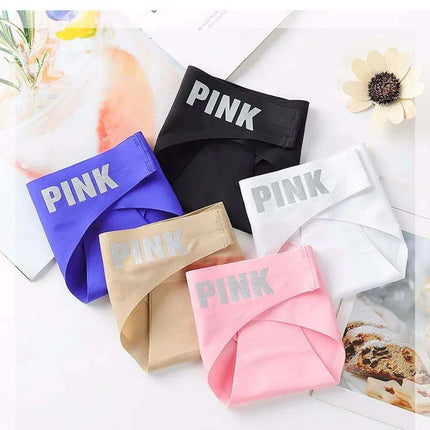 Elegant Seamless Low-Rise Ice Silk Thong Panties for Women - Chic Nylon Underwear in Assorted Colors - Très Elite