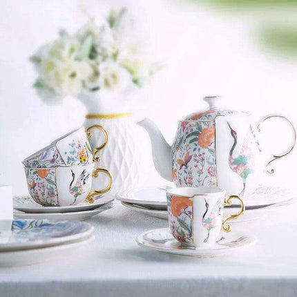 Elegant Serenity Tea Set for Luxurious Moments - Très Elite
