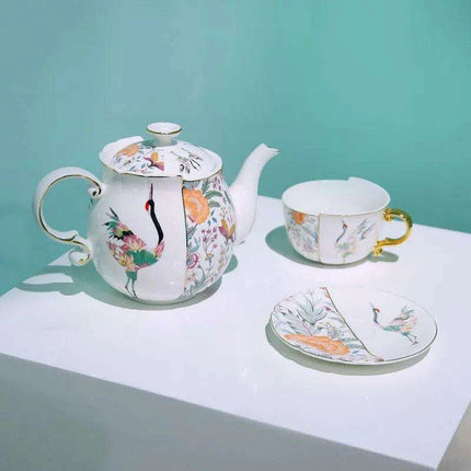 Elegant Serenity Tea Set for Luxurious Moments - Très Elite