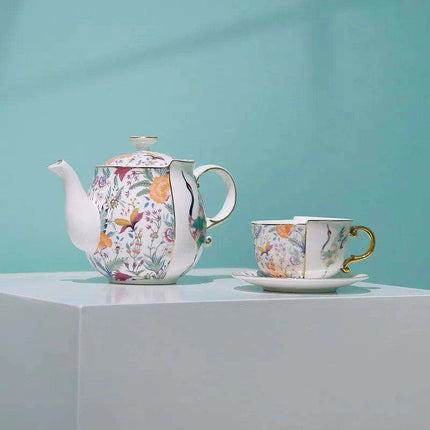 Elegant Serenity Tea Set for Luxurious Moments - Très Elite