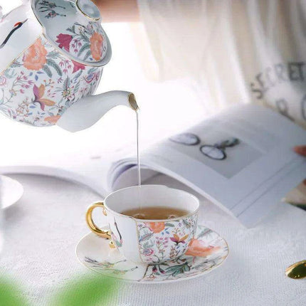 Elegant Serenity Tea Set for Luxurious Moments - Très Elite